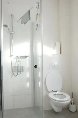 Ein Badezimmer in der Unterkunft Auszeit in Märkische Schweiz