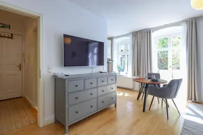 TV/Unterhaltungsangebot in der Unterkunft WINS67 - Modernes Apartment mit großer Terrasse in Top Lage