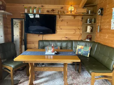 TV/Unterhaltungsangebot in der Unterkunft Ferienhäuschen in Beetz - in 5 min am See und Wald