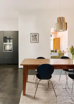 Grundriss der Unterkunft Poets Place Design Apartment in Kreuzberg