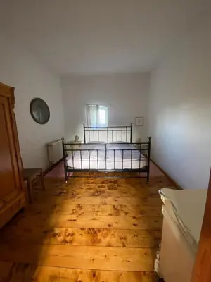 Ein Bett oder Betten in einem Zimmer der Unterkunft Buchbinderhof in Uckermark
