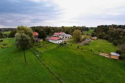 Naturlandschaft in der Nähe des Ferienhauses
