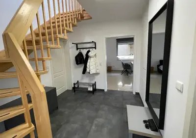 Grundriss der Unterkunft Helles Haus in Seenähe bei Berlin