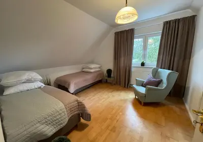Grundriss der Unterkunft Helles Haus in Seenähe bei Berlin