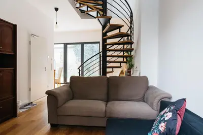 Grundriss der Unterkunft Urban Chic Apartment in Trendy Prenzlauer Berg Self-check-in