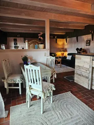 Ein Sitzbereich in der Unterkunft FeWo Südfrankreich