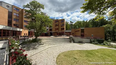 Das Gebäude in dem sich das Hostel befindet