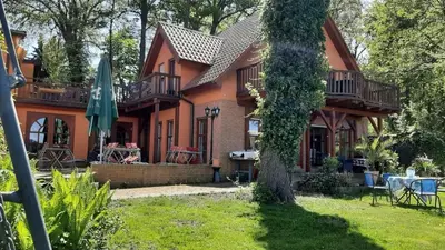Ein Garten an der Unterkunft FeWo Cuba