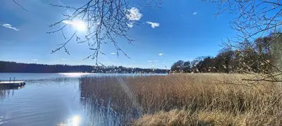 Naturlandschaft in der Nähe des Ferienhauses