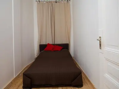 Ein Bett oder Betten in einem Zimmer der Unterkunft Smart Appart Atelier Berlin