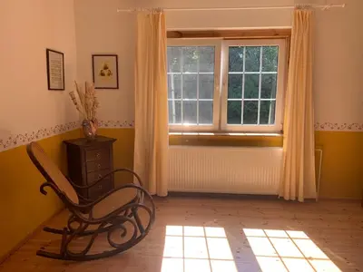 Grundriss der Unterkunft Villa Wieck am See, mit Ruderboot