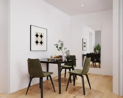 Ein Sitzbereich in der Unterkunft Altstadtidyll Neuruppin stilvolle Ferienwohnung im Herzen der Stadt