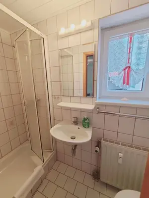 Ein Badezimmer in der Unterkunft Neu! Spreelounge Apartments! Ihre Auszeit im Herzen des Spreewalds