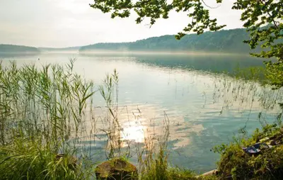Naturlandschaft in der Nähe des Ferienhauses