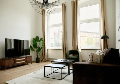 TV/Unterhaltungsangebot in der Unterkunft Stylisches Apartment Berlin Mitte