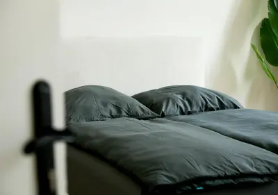 Ein Bett oder Betten in einem Zimmer der Unterkunft Stylisches Apartment Berlin Mitte