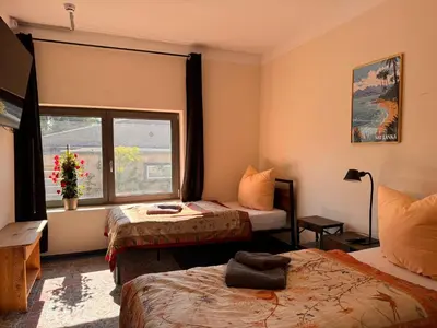 Ein Bett oder Betten in einem Zimmer der Unterkunft Siggi Loft