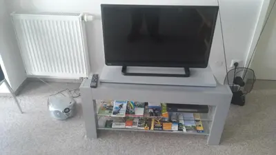 TV/Unterhaltungsangebot in der Unterkunft Berlin-direkt am Wasser bis 6 Personen