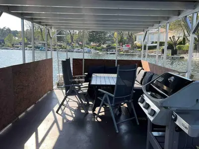 Grundriss der Unterkunft Party Grill Boot