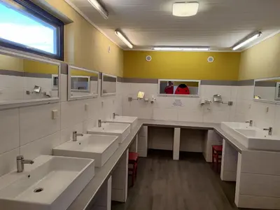 Ein Badezimmer in der Unterkunft Minihotel 