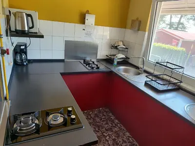 Küche/Küchenzeile in der Unterkunft Minihotel 