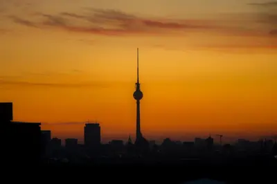 Blick auf den Sonnenuntergang/Sonnenaufgang von der Pension aus oder aus der Nähe