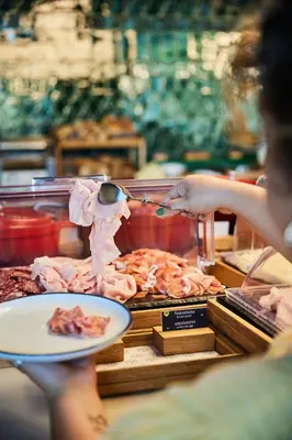 Essen im Hotel oder in der Nähe
