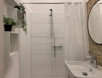 Ein Badezimmer in der Unterkunft Great apartment in Prenzlauer Berg - Elir