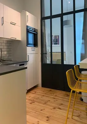 Küche/Küchenzeile in der Unterkunft Great apartment in Prenzlauer Berg - Elir