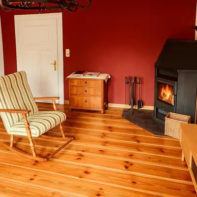 Grundriss der Unterkunft Naturidylle mit Kamin und Sauna in der Schorfheide