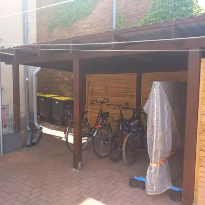 Radfahren an der Unterkunft Trebelsee 2 Monteur- und Ferienwohnung oder in der Nähe