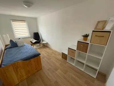 TV/Unterhaltungsangebot in der Unterkunft Trebelsee 2 Monteur- und Ferienwohnung