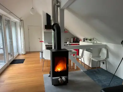 Grundriss der Unterkunft Modernes Gartenatelier am Mühlenfließ