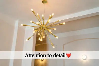 Grundriss der Unterkunft Calm City Escape - 75m2 Central Berlin Altbau-Apartment, 2BR, Smart-TV, Garden