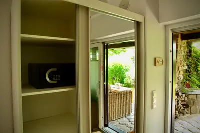 Ein Balkon oder eine Terrasse in der Unterkunft Apartment in Berlin-Köpenick