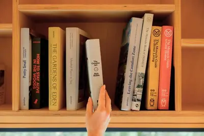 Die Bibliothek in der Ferienwohnung