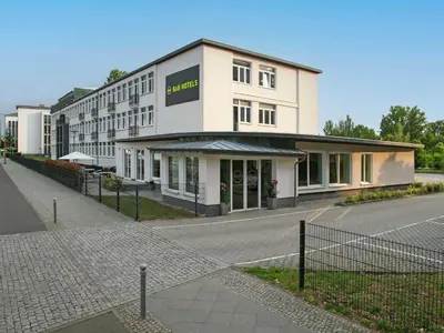 Das Gebäude in dem sich das Hotel befindet