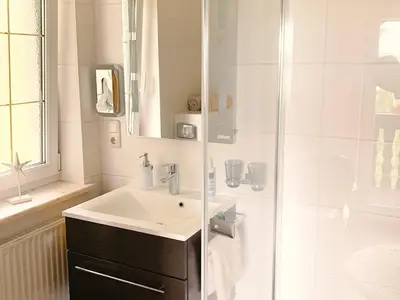 Ein Badezimmer in der Unterkunft Chalet am See Sader