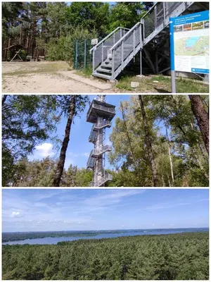 Naturlandschaft in der Nähe des Ferienhauses