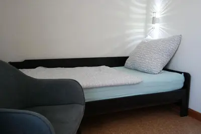 Ein Sitzbereich in der Unterkunft Pension Ketzin