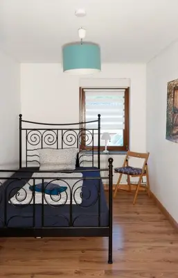 Ein Bett oder Betten in einem Zimmer der Unterkunft Pension Ketzin