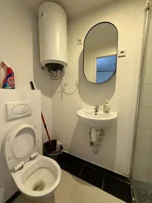 Ein Badezimmer in der Unterkunft Apartment in Berlin with terrace1