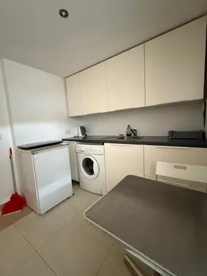 Küche/Küchenzeile in der Unterkunft Apartment in Berlin with terrace1