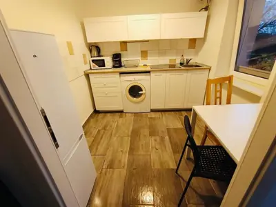 Küche/Küchenzeile in der Unterkunft Beautiful apartment in Berlin8