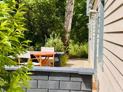 Ein Garten an der Unterkunft Landhaus Buckow
