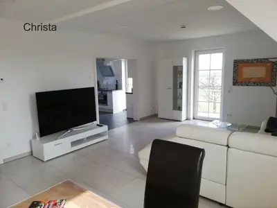 TV/Unterhaltungsangebot in der Unterkunft Ferienwohnung Christa & Rosmarie