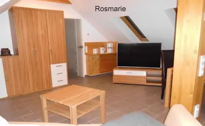 TV/Unterhaltungsangebot in der Unterkunft Ferienwohnung Christa & Rosmarie
