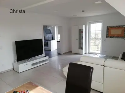 TV/Unterhaltungsangebot in der Unterkunft Ferienwohnung Christa & Rosmarie