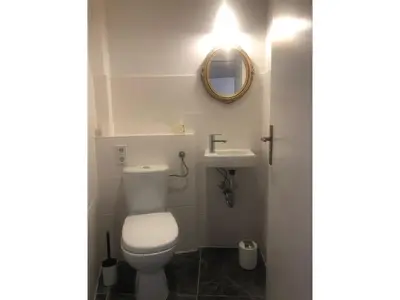 Ein Badezimmer in der Unterkunft Bruderhof - Retreats & Ferien am See nahe Berlin