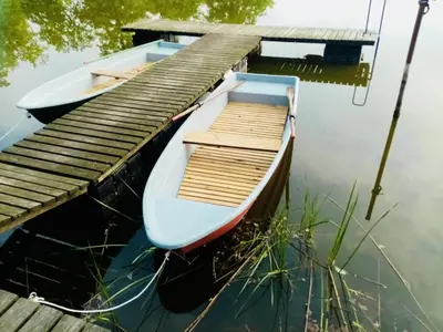 Blick auf einen Fluss in der Nähe der Ferienwohnung